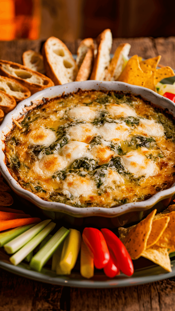 Classic Spinach Artichoke Dip Recipe