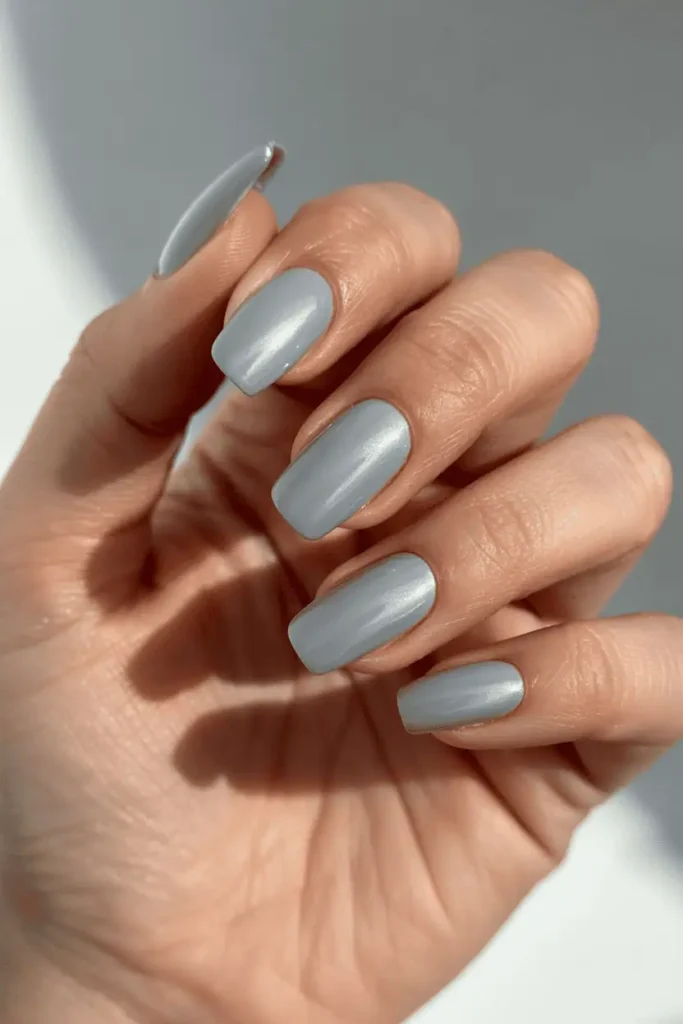 Oyster Gray Coffins with Glossy Finish