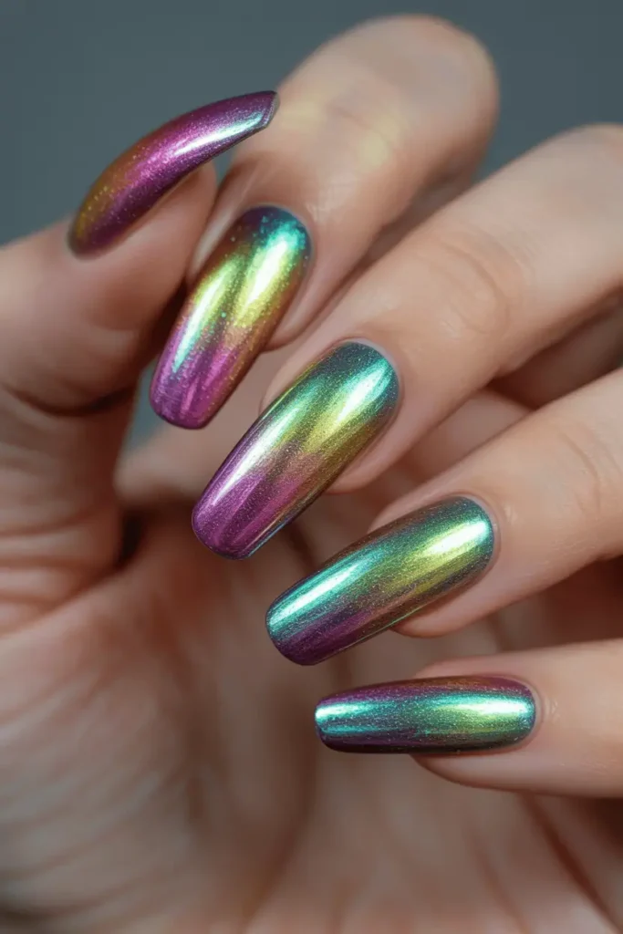 Multi-Chrome Color Shift Effect