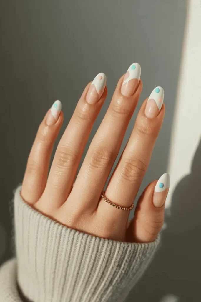 Milky White with Easter Details
