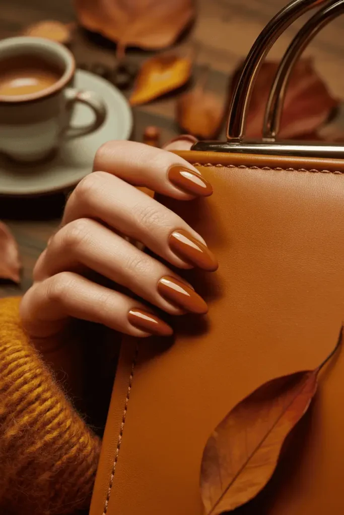 Cognac Brown Glossy