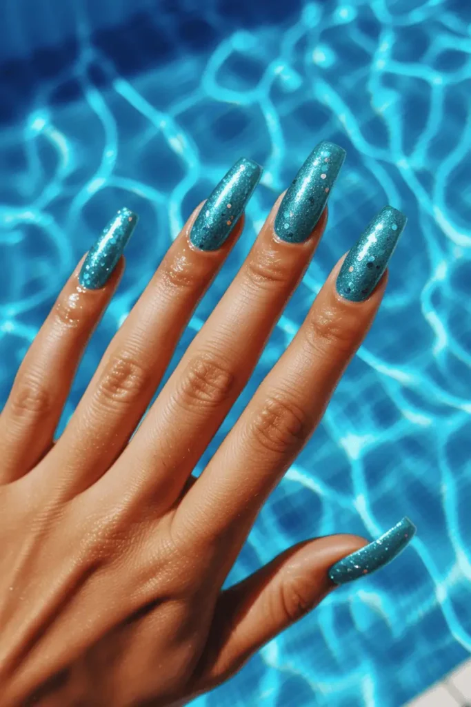 Aqua Glitter for Pool Days