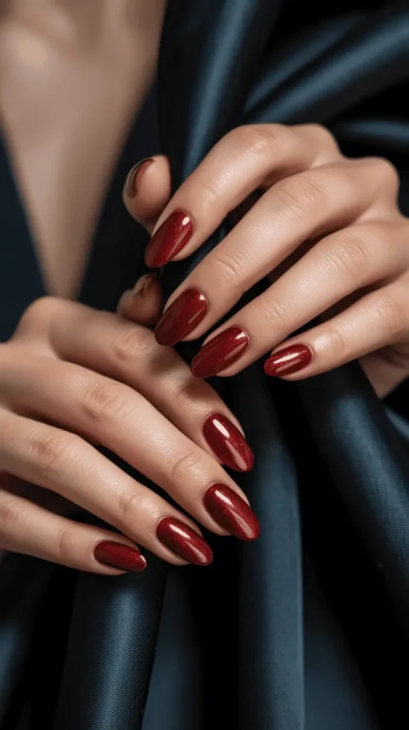 Garnet Red With Shimmer