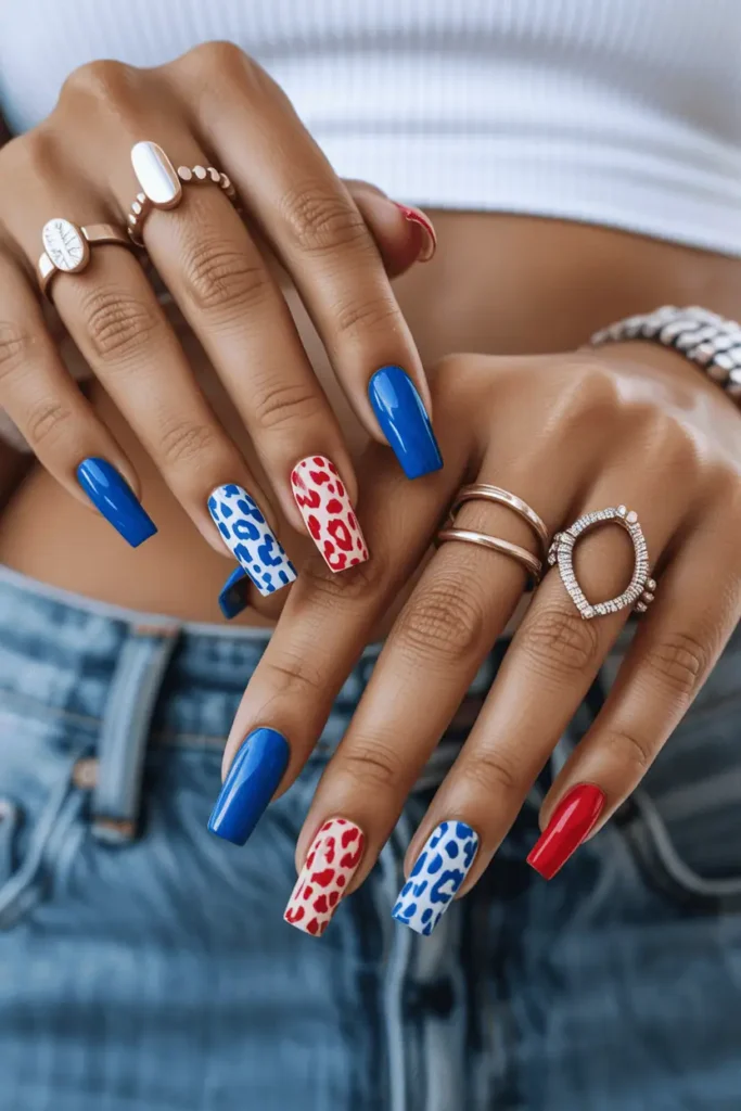 Patriotic Animal Print