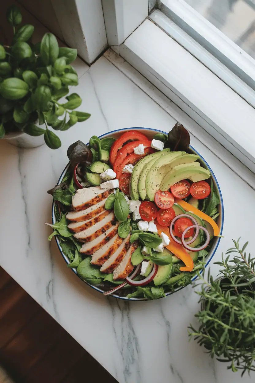 Fresh Spring Salad + Protein Pairings for Easy Entertaining