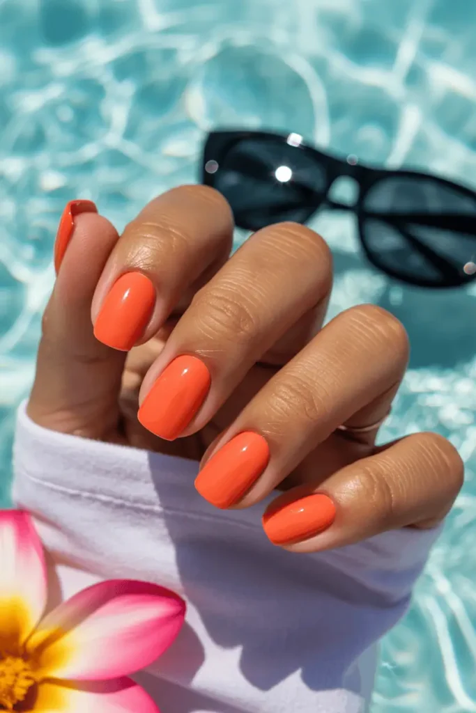Coral Reef Orange for Island Time