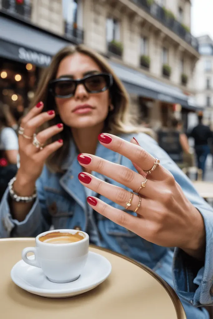 Glossy Red for City Breaks