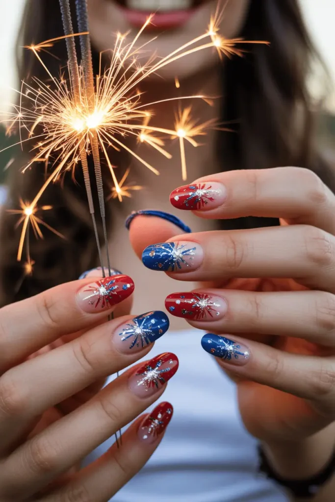 Firework Burst Design