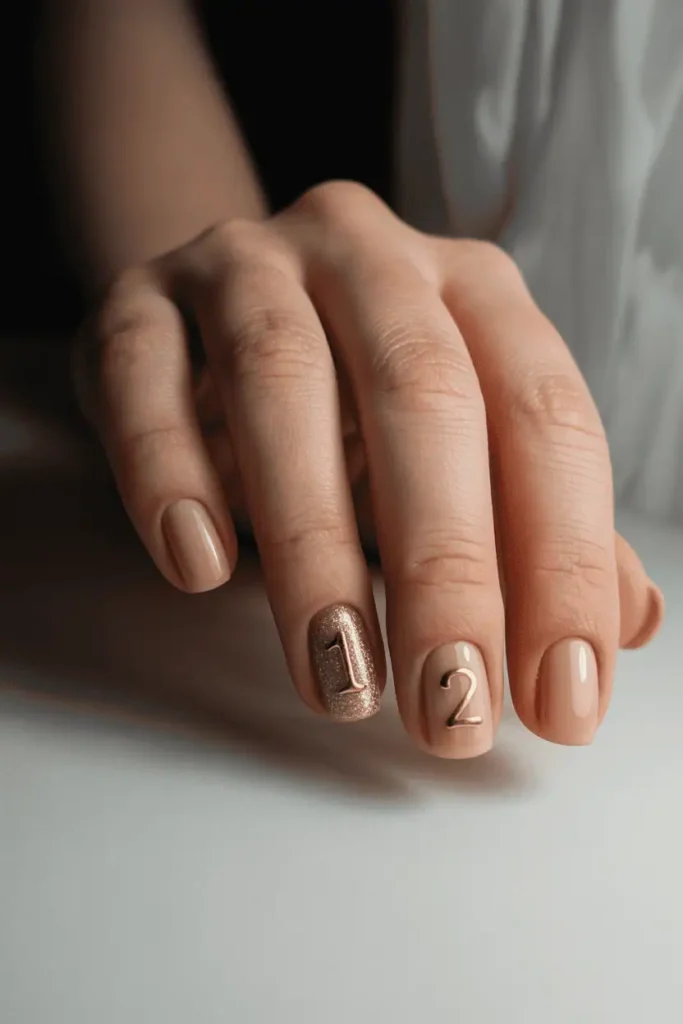 Number Nails With Your Age