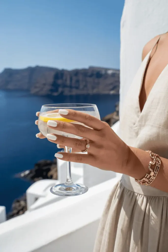 Crisp White Tips for Mediterranean Vibes