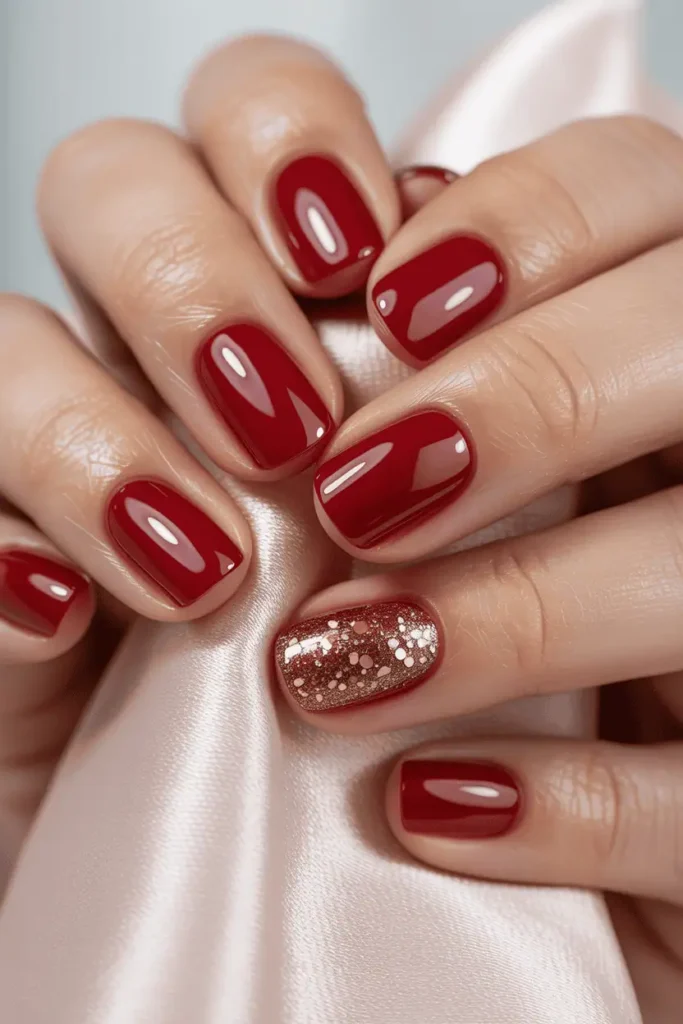 Candy Apple Red With Glossy Finish