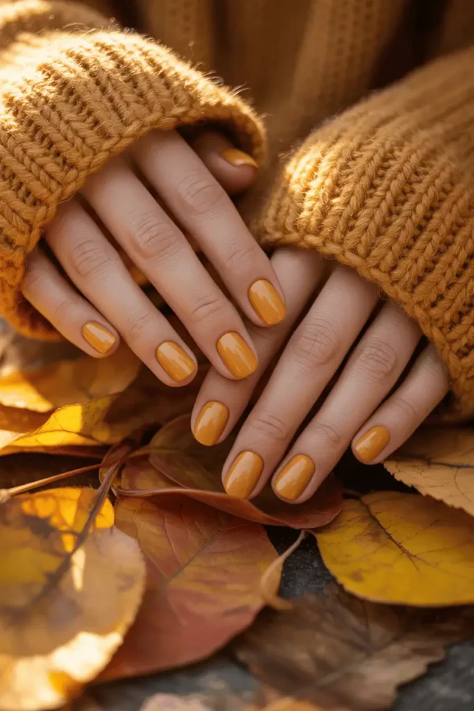 stard Yellow Statement Nails