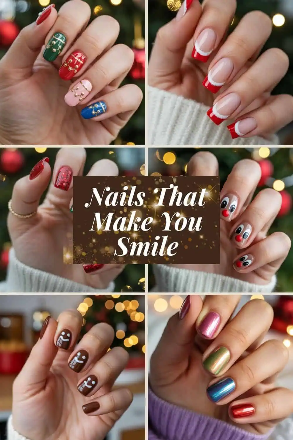 20 Fun & Colorful Christmas Nail Ideas That’ll Make You Smile 🎅💅