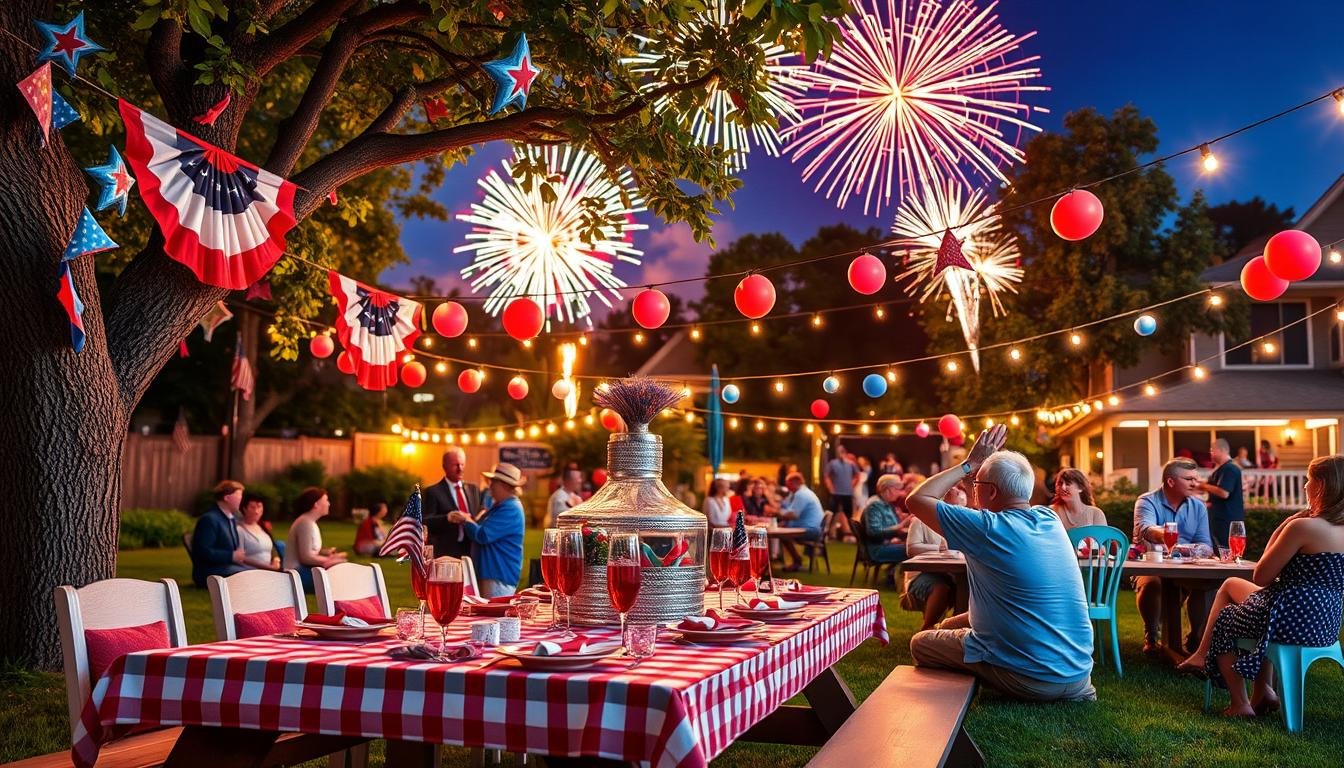 Outdoor Entertaining Tips: Red, White, and Blue Themed Decor for Independence Day