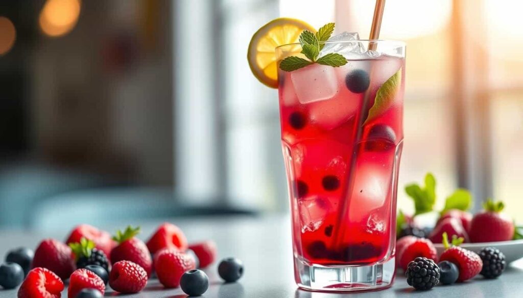 Berry Bliss Mocktail Berry Bliss Mocktail