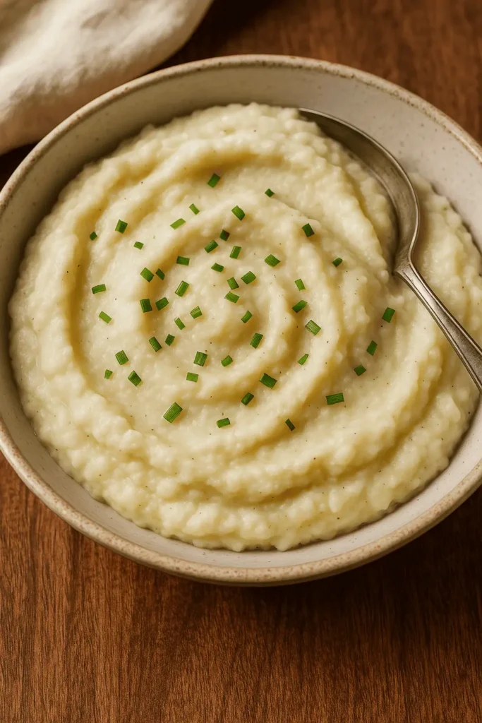 Cauliflower-Mash-with-Chives