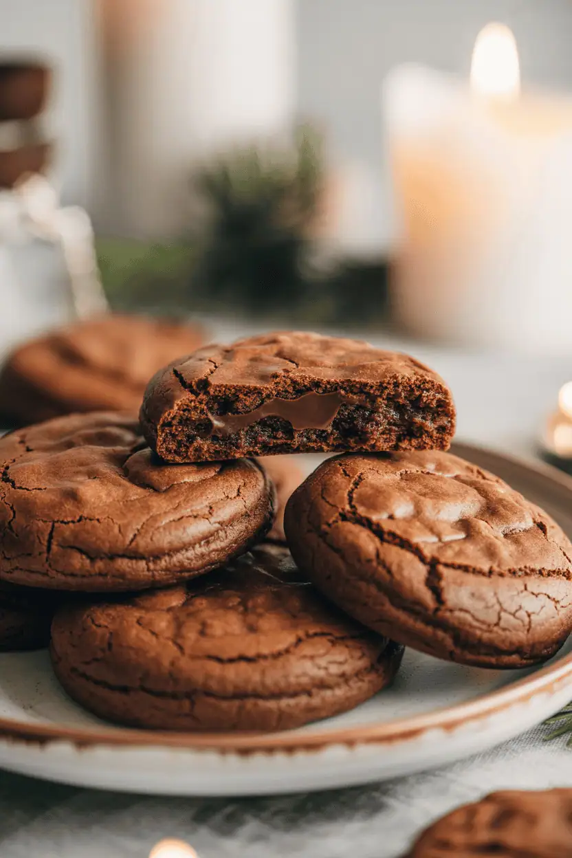 Chewy Brownie Cookies