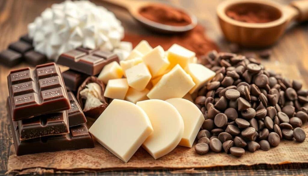 Chocolate types Chocolate types