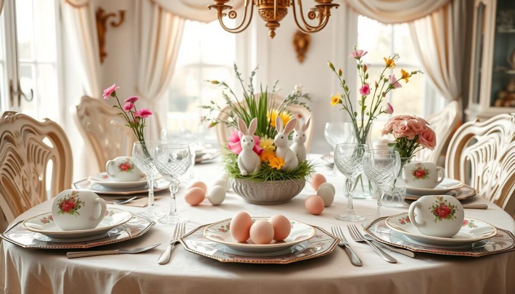 Easter Dining Table Decor Easter Dining Table Decor