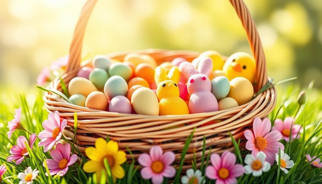 Easter basket treats Easter basket treats