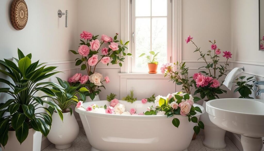 Floral Bathroom Decor Floral Bathroom Decor