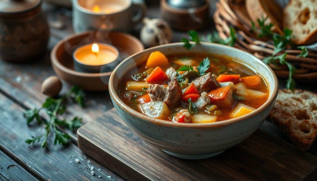 Hearty soup