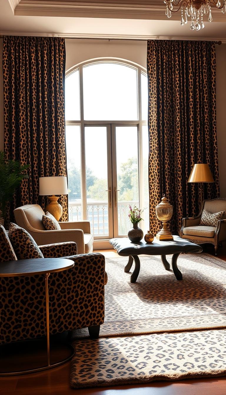 Leopard Print Interiors: Adding a Wild Touch to Your Home