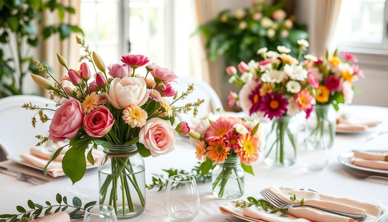 DIY Floral Centerpieces for a Mother’s Day Brunch