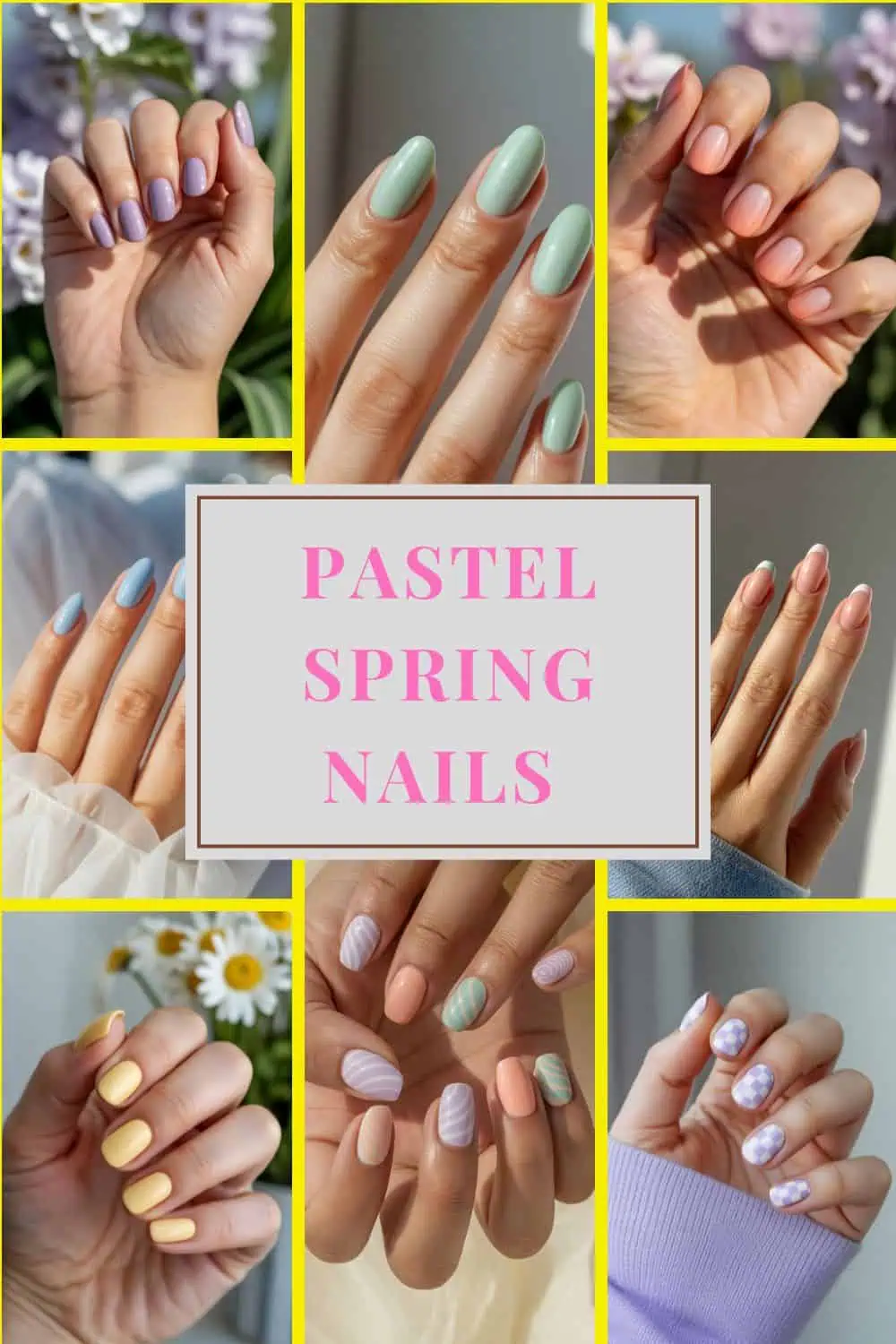 🌸 Pastel Spring Nail Designs for a Fresh Look