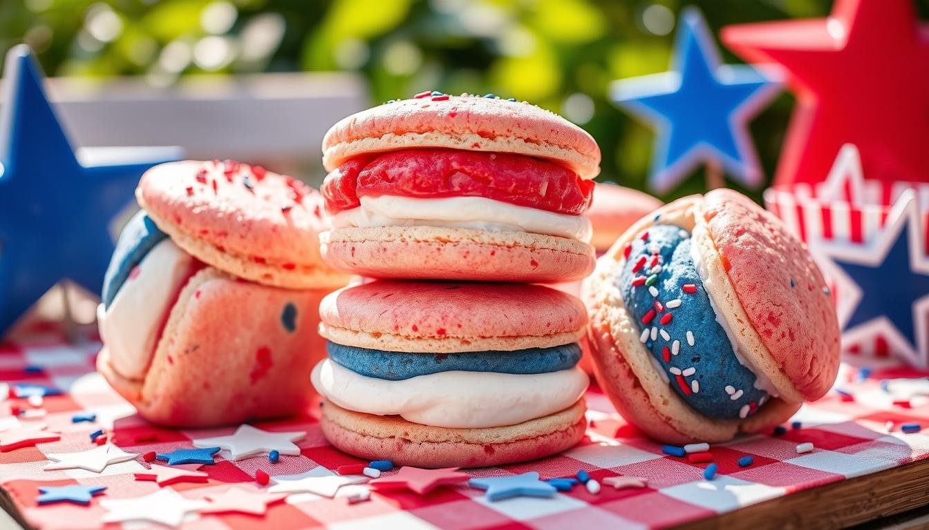 How to Make Patriotic Ice Cream Sandwiches