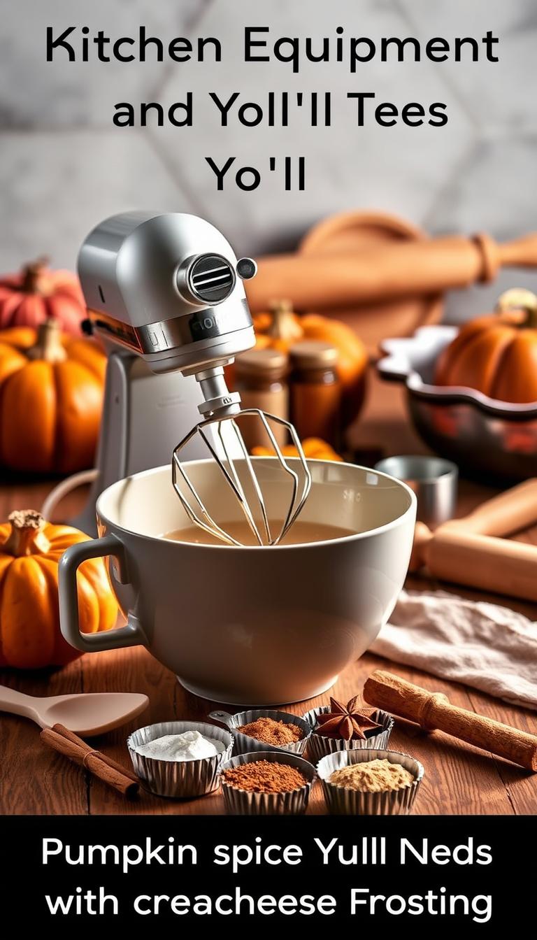 Pumpkin Spice Muffins with Cream Cheese Frosting