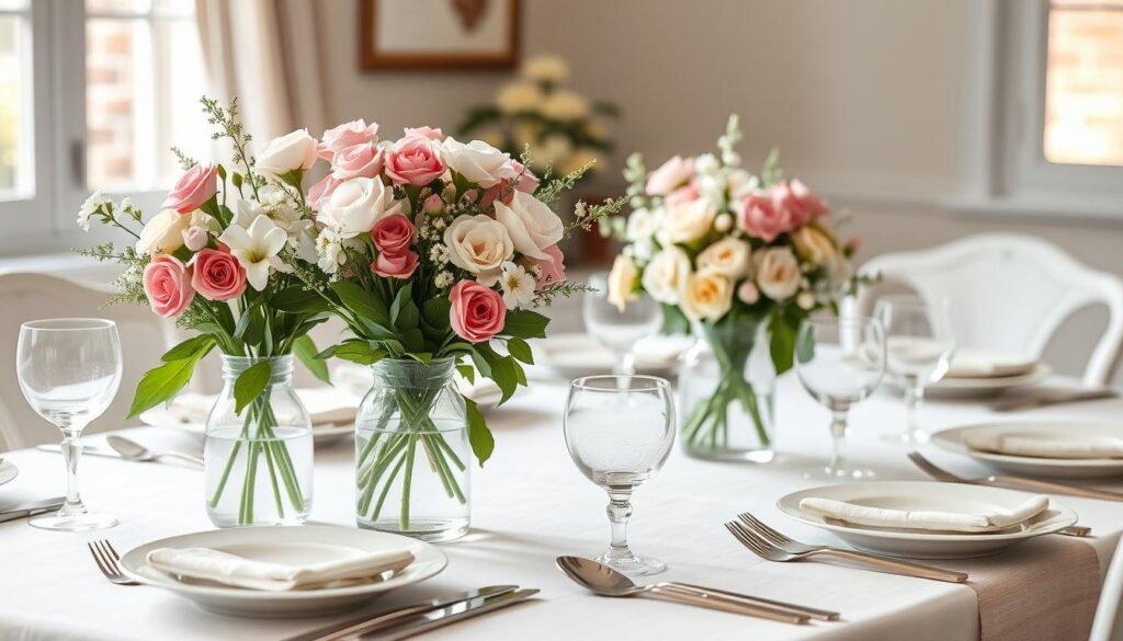 Simple Mother’s Day table decorations Simple Mother’s Day table decorations