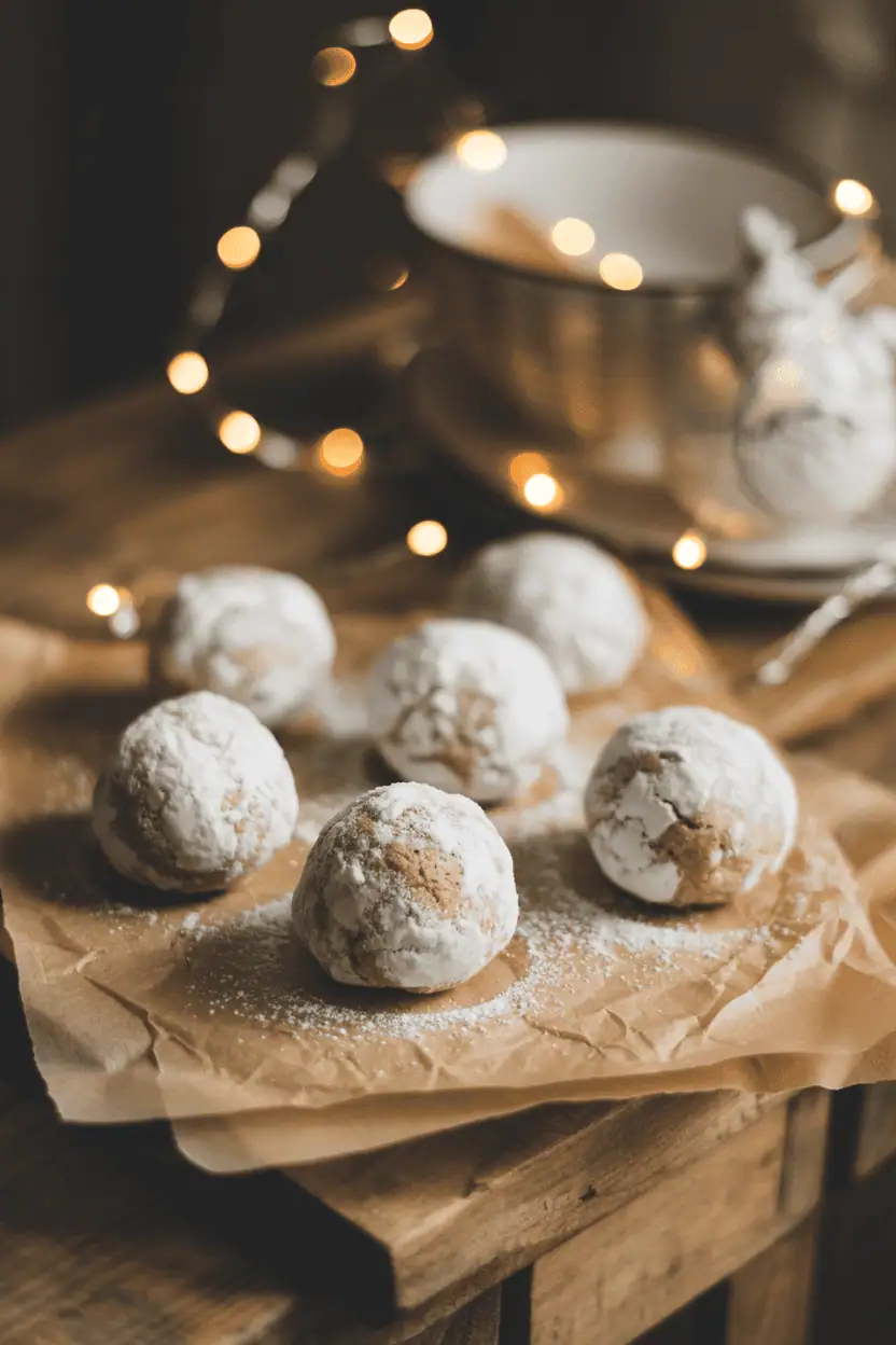 Snowball Cookies (Melt-In-Your-Mouth Christmas Classic)