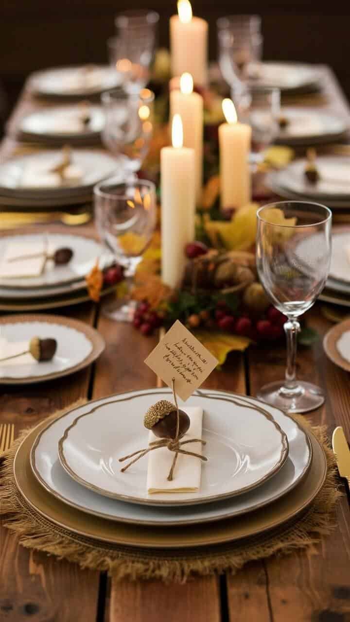 DIY Thanksgiving Place Cards: Easy Ideas to Wow Your Guests