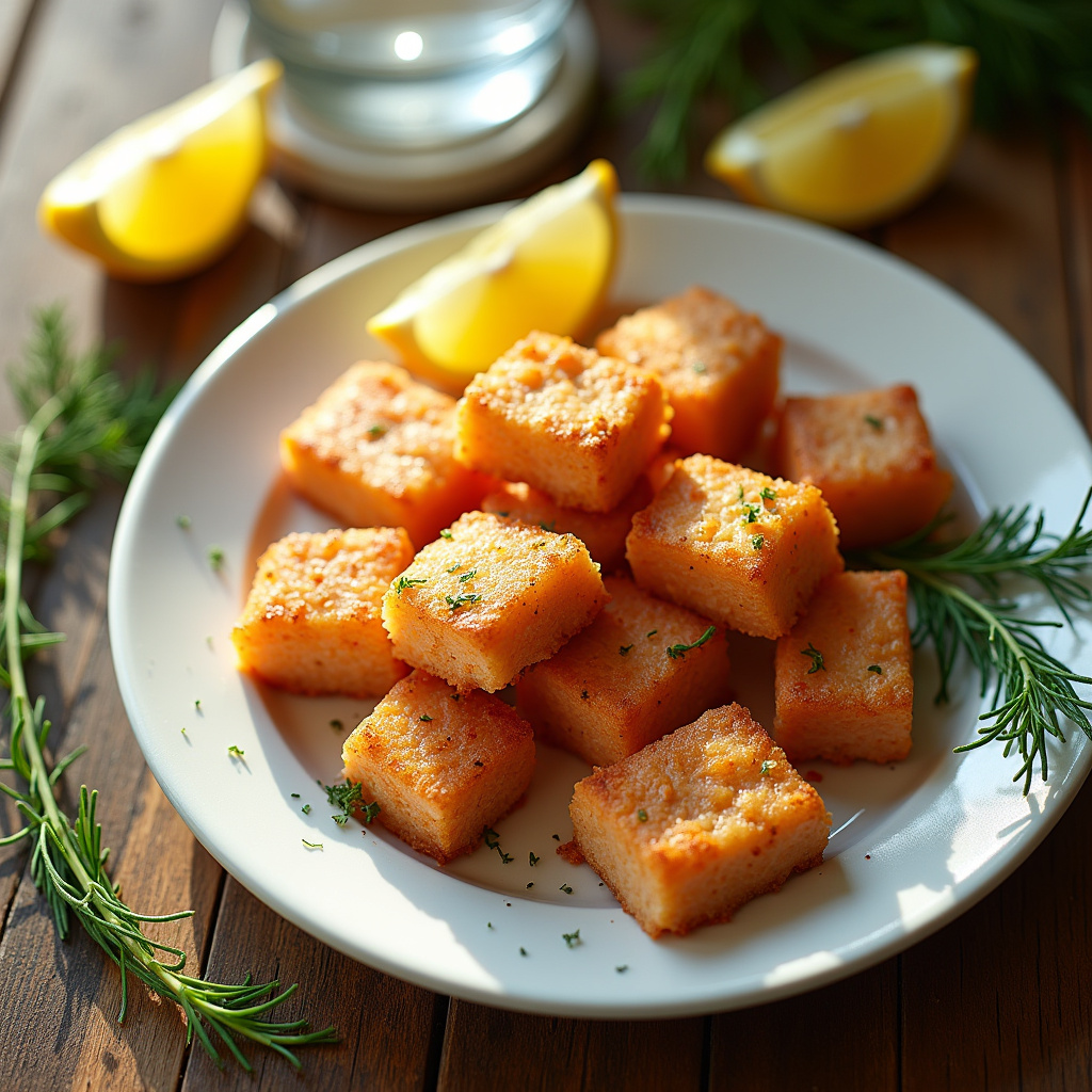 Air Fryer Salmon Bites