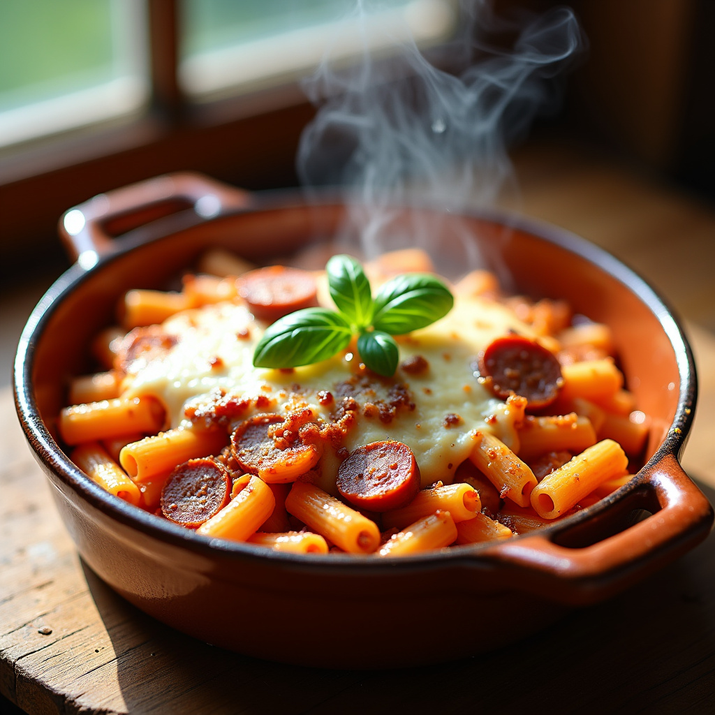 Baked Pasta with Sausage