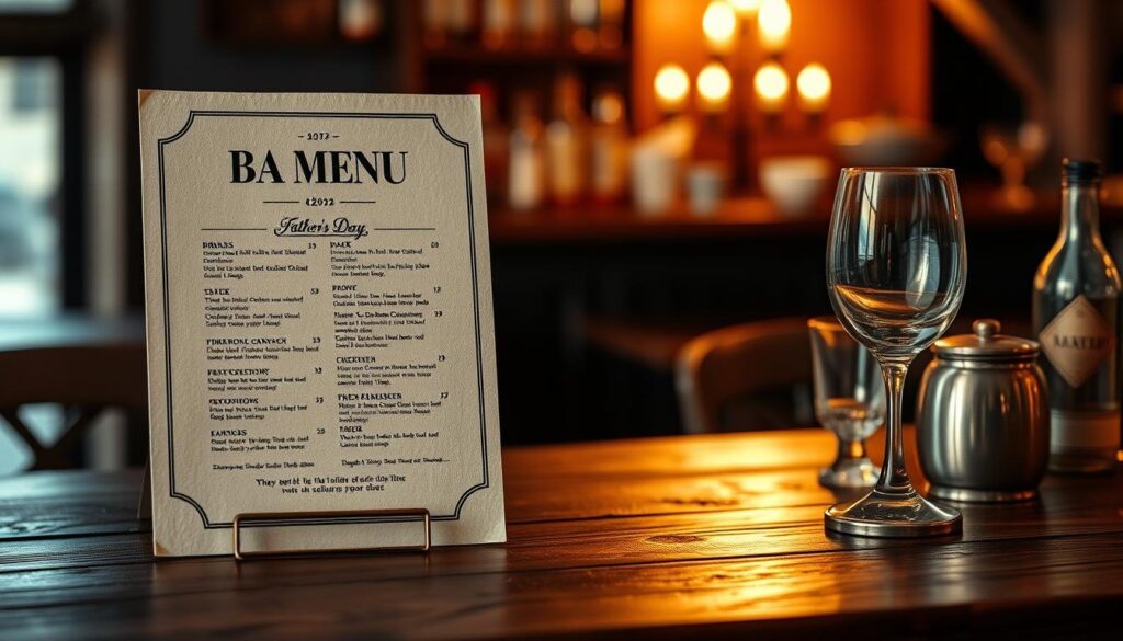 bar menu design bar menu design