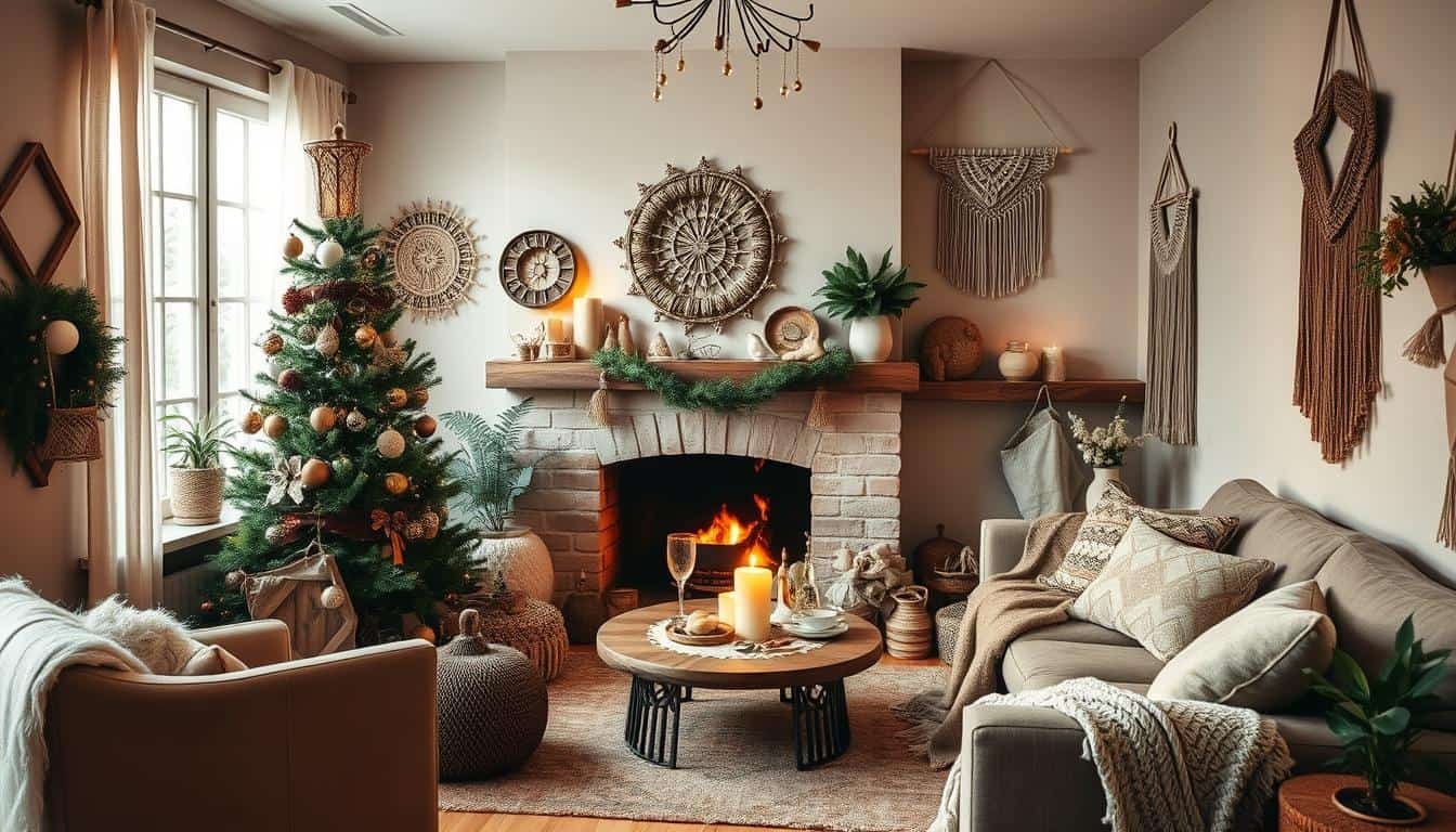 Boho Christmas Decor Ideas for a Relaxed Holiday