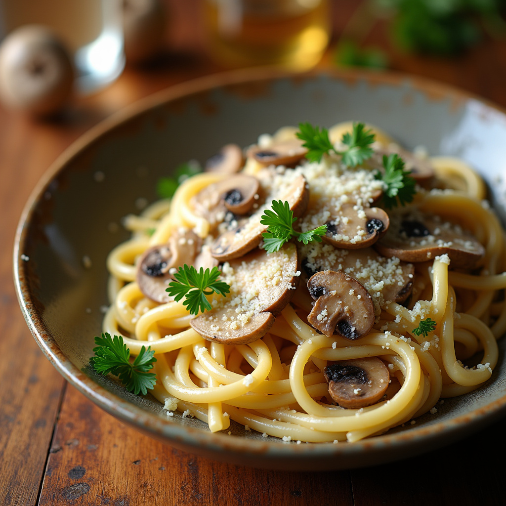 Creamy Mushroom Pasta