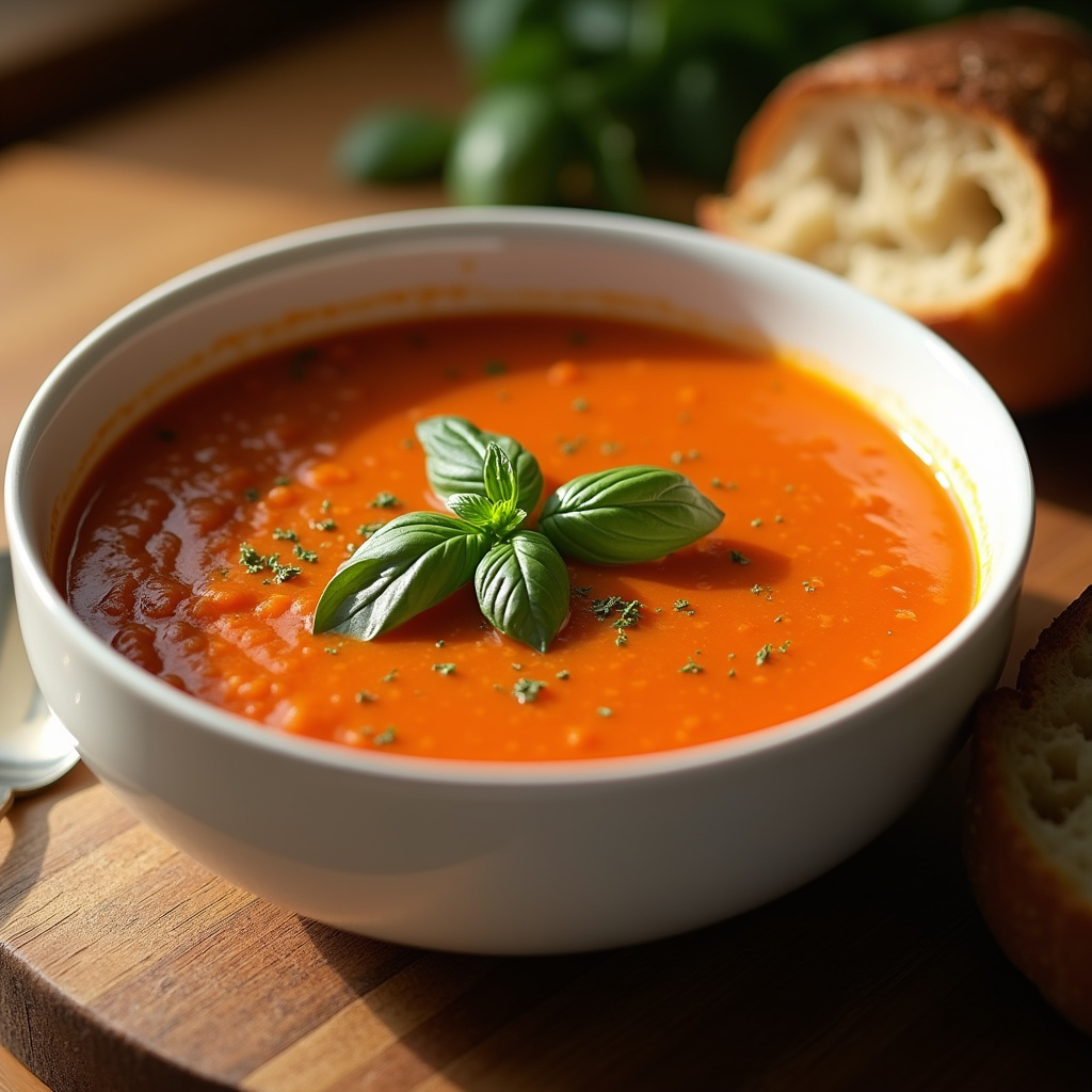 Creamy Tomato Basil Soup