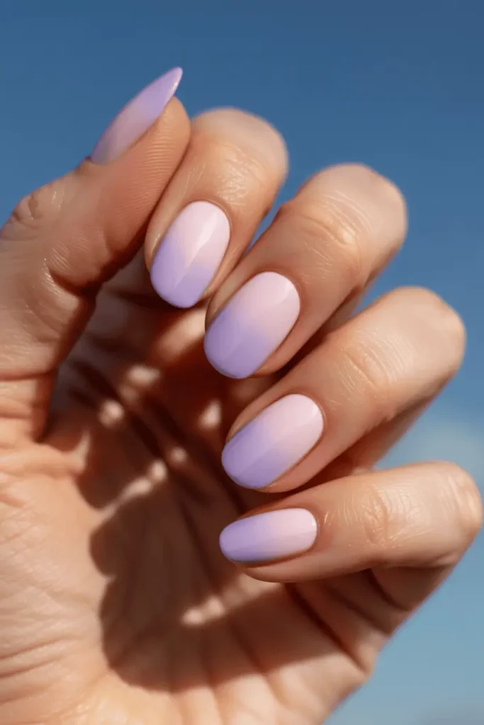 Pastel Ombre Nails