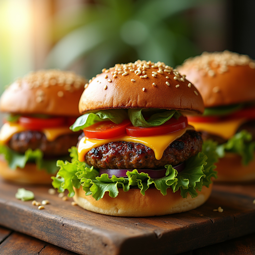 Easy Burgers for Summer