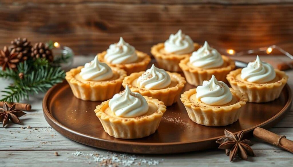 eggnog tarts eggnog tarts