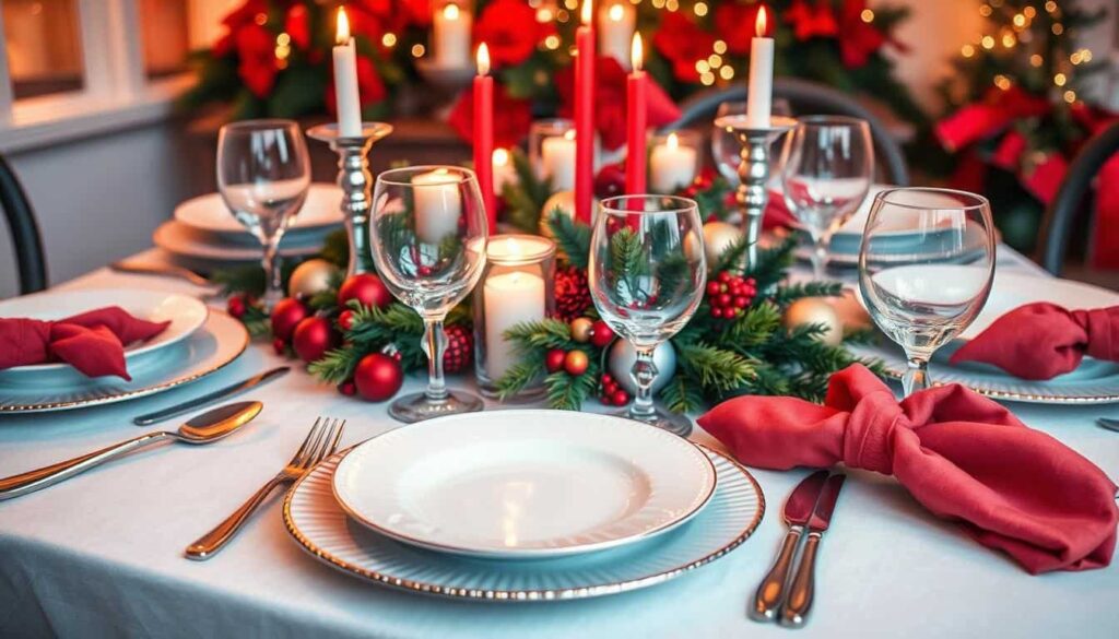 festive table settings festive table settings