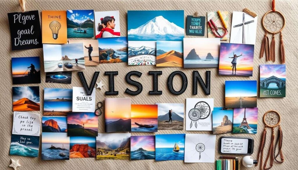 goal setting vision board goal setting vision board