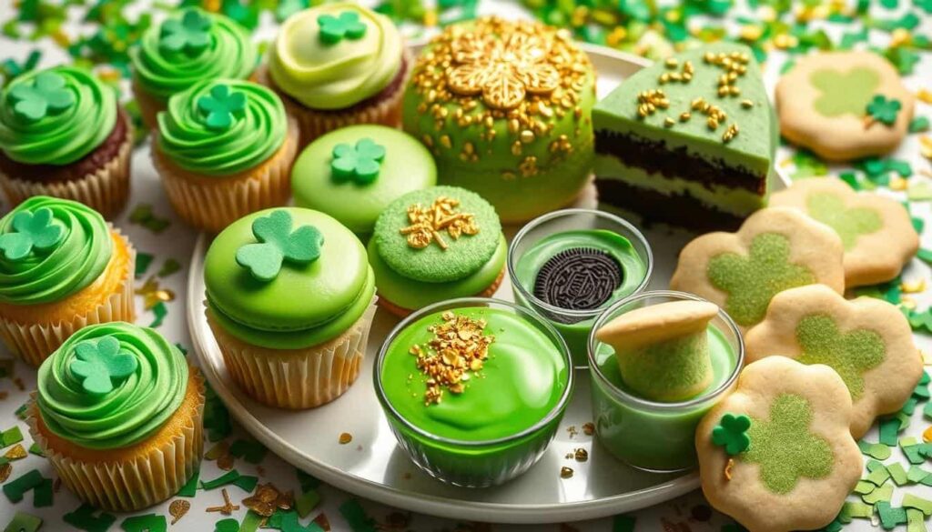 green-themed desserts green-themed desserts