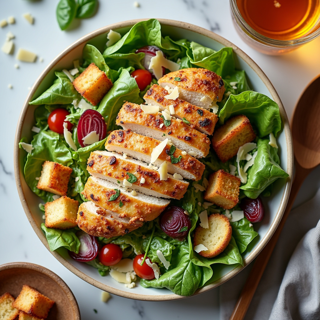 Grilled Chicken Caesar Salad