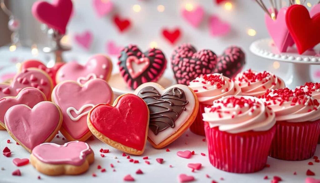 heart-shaped valentines treats heart-shaped valentines treats