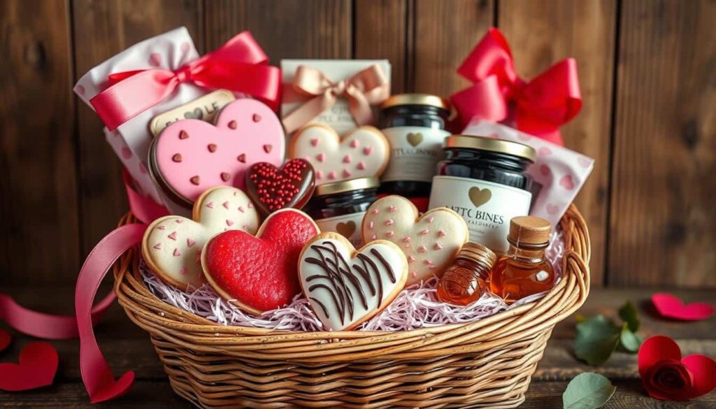 homemade Valentine's gift baskets homemade Valentine's gift baskets