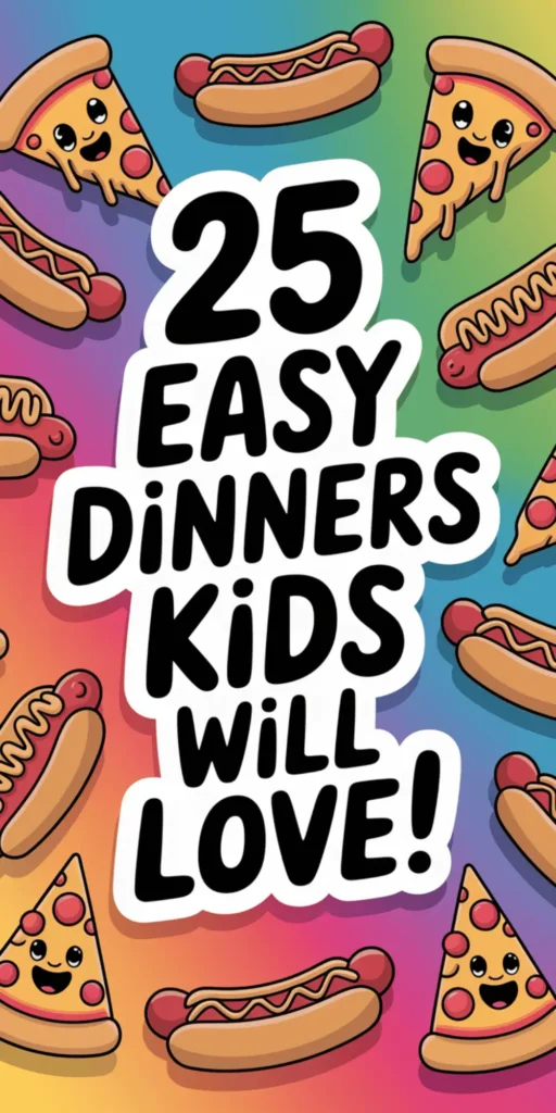 kid friendly dinner